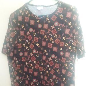 NWT LuLaRoe XXS Irma top Pattern